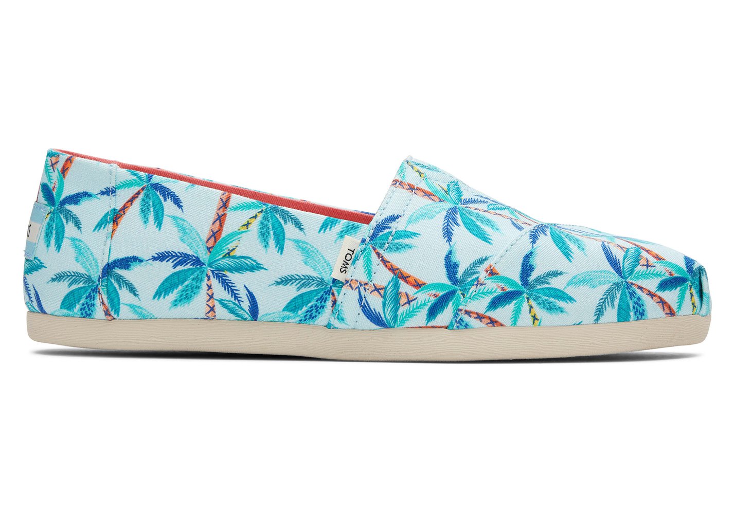 Toms Espadryle Damskie Niebieskie - Alpargata Paper Source - 96MQNKEID